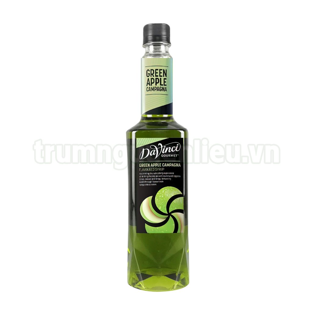 DaVinci Gourmet Mixologist Green Apple Campagna Syrup750ml