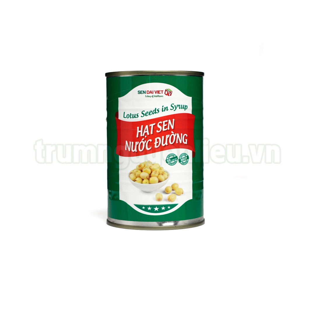 Hạt Sen Nước Đường Đại Việt 460gr (Nhãn Xanh)