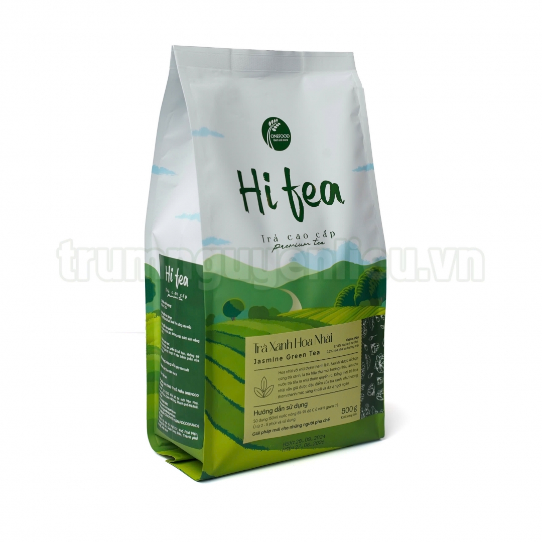 Trà Xanh Hoa Nhài Hi-Tea 500gr