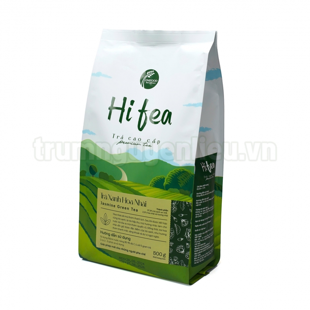 Trà Xanh Hoa Nhài Hi-Tea 500gr