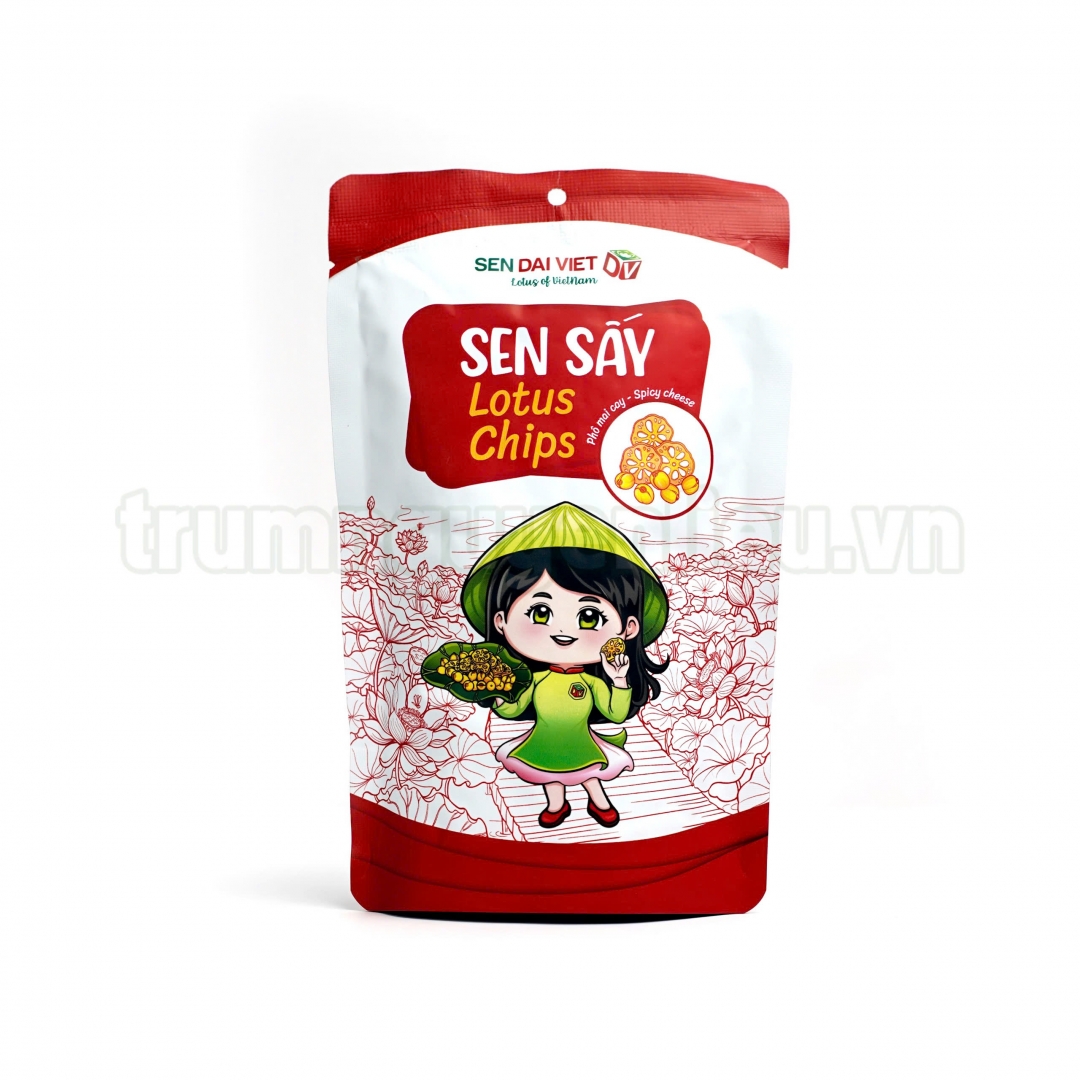 Sen Sấy Vị Phô Mai Cay Đại Việt 30gr