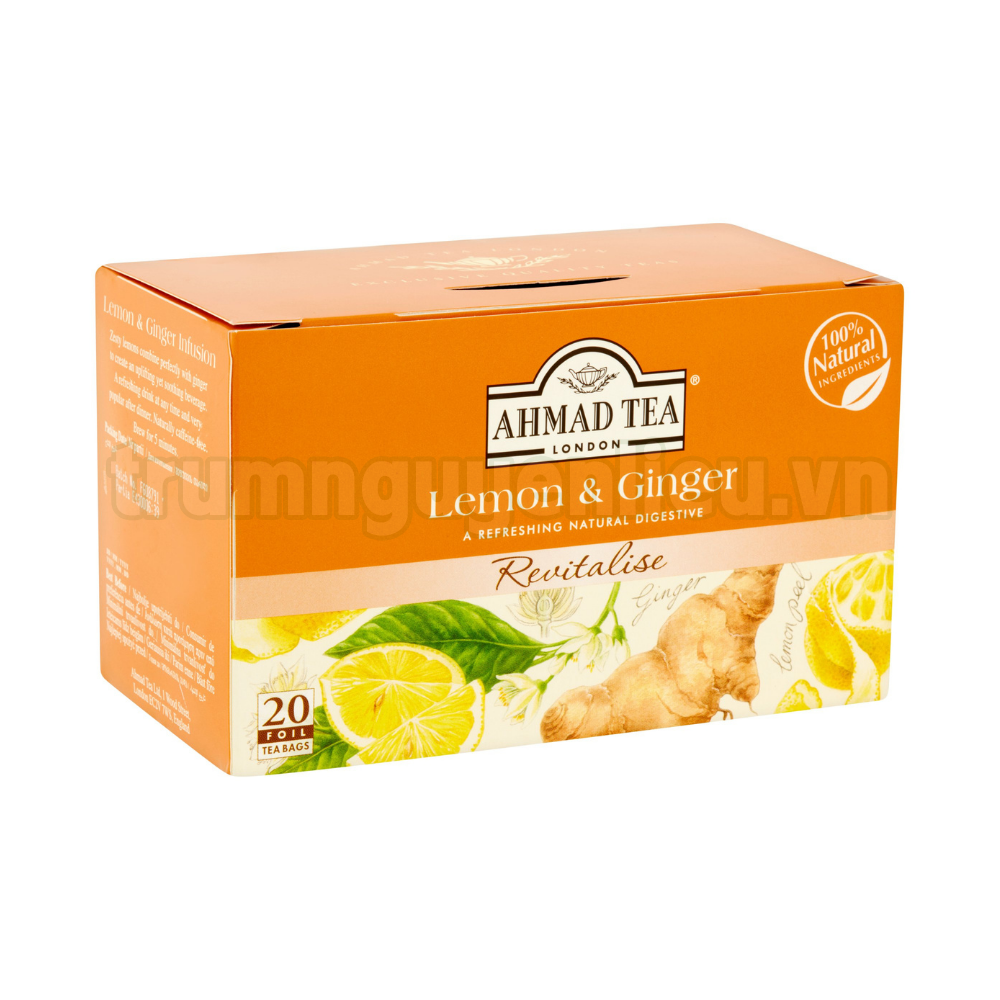Ahmad Lemon & Ginger Tea 40gr